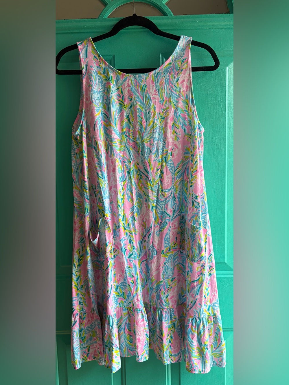 EUC Lilly Pulitzer Kristen Dress - Medium - Unicorn of the Sea